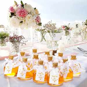 Wholesale 100pcs 50/100/150/200/250ml High-end Clear Glass Wine Whisky Vodka Tequila <b>Bottles</b> with <b>Cork</b> Seal and Screen Printing - Product Image 4