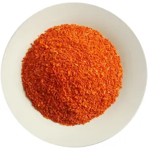 Dehydrated Carrot Granules High Quality Good Price Delicious Pure Natural Dried Vegetables Dried Carrot Food Grade Wholesale