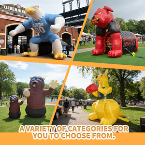 Customize <b>Inflatable</b> Mascot Tunnel <b>Inflatable</b> Animal Tunnel for Major Sporting Events - Product Image 6