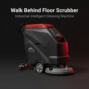 เครื่องทำความสะอาดพื้นแบบอัตโนมัติ หุ่นยนต์เดินทำความสะอาด ใช้แบตเตอรี่  ประสิทธิภาพสูง 2600 เมตร/ชม. ความกว้าง 530 มม. ขายส่ง - Product Image 1