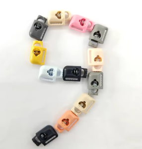 अनुकूलित एब्स प्लास्टिक बैकपैक हैंडबैग बैग स्टॉपर मजबूत 5 मिमी 6 मिमी 10 मिमी आकार कस्टम रंग आयताकार कॉर्ड लॉक - Product Image 5