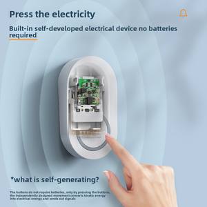 <span class=keywords><strong>Sonnette</strong></span> <span class=keywords><strong>sans</strong></span> <span class=keywords><strong>fil</strong></span> étanche à volume élevé 433 MHz pour la maison intelligente <span class=keywords><strong>longue</strong></span> Distance 1 à 2 WiFi gamme batterie de barre OLED auto-génératrice - Product Image 2