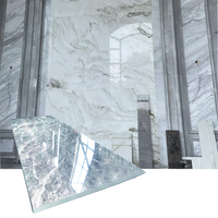 Nouveau design, panneau mural en PVC imperméable, feuille de marbre, revêtement UV, feuille de marbre avec ligne dorée, panneaux muraux décoratifs pour la décoration murale