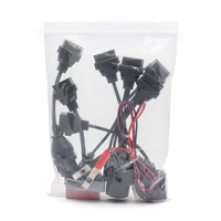 Kit Kabel Diagnostik Truk OEM Kustom 12V/24V untuk Adaptor OBD2 Tugas Berat untuk Scania Iveco MAN Volvo Renault