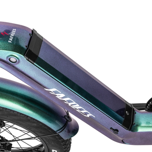 <span class=keywords><strong>Fafrees</strong></span> 20*4.0 "Pneu En Fiber De Carbone Ebike Suspension Avant 7 Vitesse 22.5Ah 500W 48V Commute Vélo De Ville Électrique <span class=keywords><strong>F20</strong></span> Master - Product Image 2
