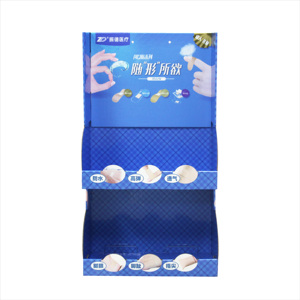 Paper counter display box,cardboard counter top display