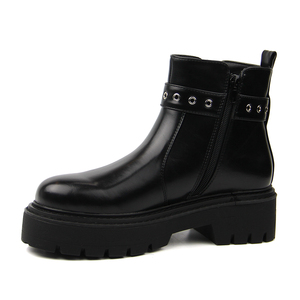 Bottes d'hiver pour femmes, chaussures de marche, bottes de <span class=keywords><strong>randonnée</strong></span>, bottes de travail à plateforme en cuir, bottes de <span class=keywords><strong>neige</strong></span> pour femmes - Product Image 3