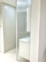 Puerta de Vidrio con Separación de Ambientes, 4mm 5mm 6mm 8mm 10mm, Vidrio Moru Flora Karatachi Nashiji Tejido, Transparente, con Patrones