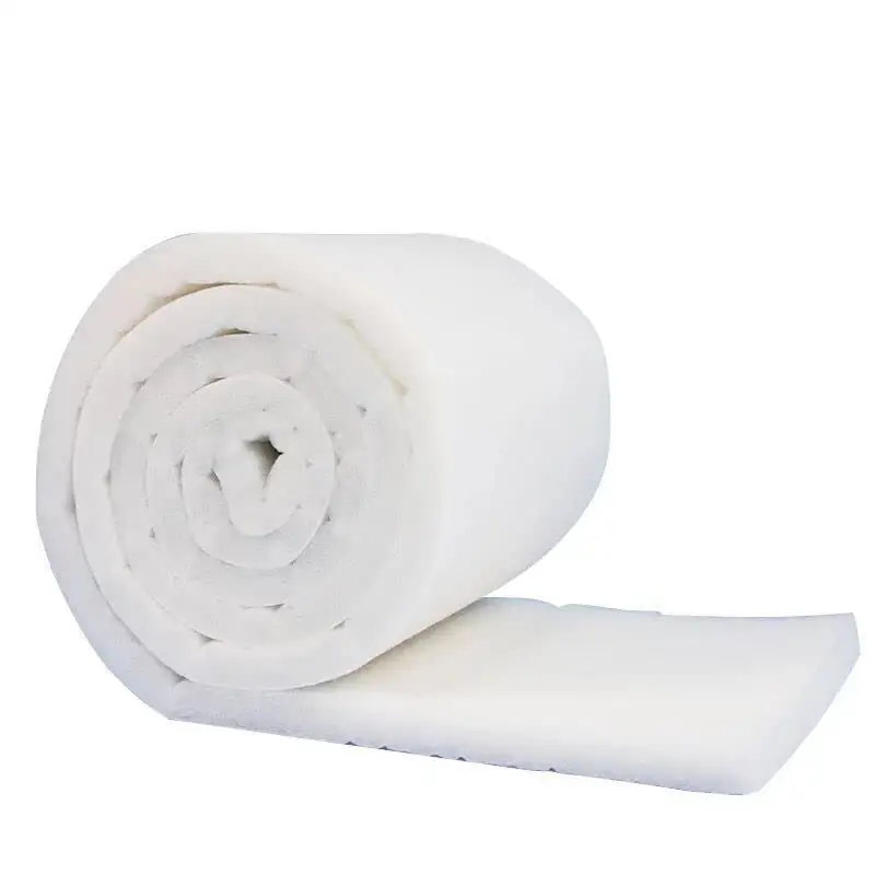 Rollo de almohadilla de filtro de poliéster OEM para acuarios de agua dulce, agua salada, estanques Koi, peceras, arrecifes, agua cristalina limpia