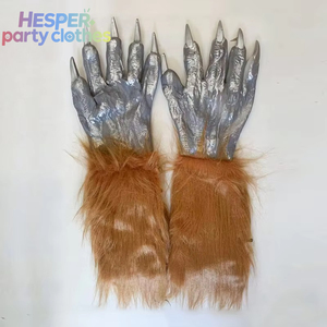 HESPER Wymulot Gants de sang de zombie effrayants en vinyle pour maquillage d'Halloween, accessoires de fête, farces, cosplay, démon, vente en gros - Product Image 2