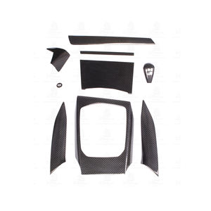 LHD Pour <span class=keywords><strong>BMW</strong></span> Série 3 G20 Dry Carbon Fiber Central Control Dashboard <span class=keywords><strong>Console</strong></span> Gear Shift Panel Interior Cover Trim 2019 +. - Product Image 1