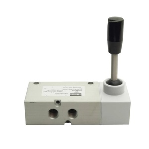 PD45486 5/3-WV/S9 511RFG-1/4N-SO14 Commande à levier manuelle Hydraulique pneumatique 5/3 voies à rappel par ressort - Product Image 5
