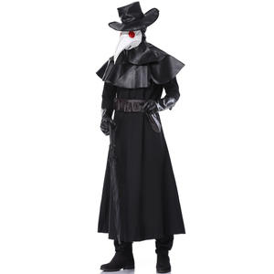 M-XL hommes peste oiseau docteur Costume Halloween Costume hommes sombre donjon pic bec film personnages - Product Image 5