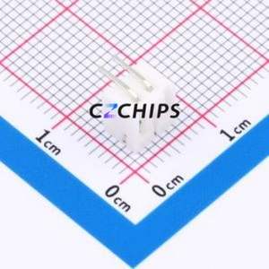 HC-PH-2AW-TW Wire-to-Board Pin Header Bent Lead Through Hole,P=2mm Connector 1x2P 2mm Right Angle Insert PH - Product Image 2