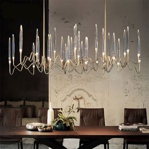 <span class=keywords><strong>Lampadario</strong></span> <span class=keywords><strong>Led</strong></span> K9 lampada pendente di cristallo oro illuminazione di lusso per sala da pranzo <span class=keywords><strong>soggiorno</strong></span> - Product Image 1