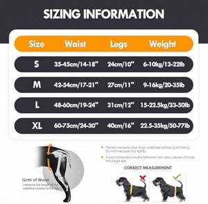 สายรัดพยุงขาหลังสำหรับสุนัข ช่วยในการฟื้นฟูสุนัขที่บาดเจ็บหรือหลังการผ่าตัด ACL - Product Image 6