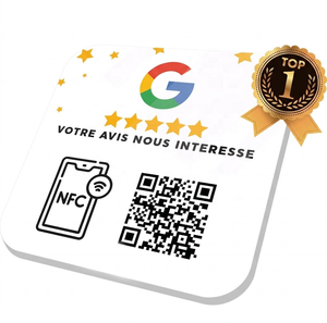 Cartes de visite NFC RFID robustes et durables, paiement sans contact, étanches, résistantes aux rayures, pour les <span class=keywords><strong>avis</strong></span> Google, pour restaurants et hôtels - Product Image 3