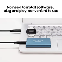Harga Grosir SSD Tipe-C USB 128GB 1TB 8TB 30TB M.2 Hard Drive Eksternal Flash Memory Disk untuk Laptop Desktop Penyimpanan Mobile