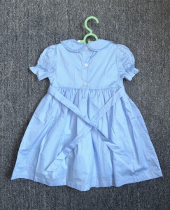 Robe de princesse pour petites filles, imprimée et à volants, faite à la main - Product Image 5
