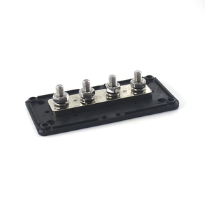 Amomd DC 48V <span class=keywords><strong>300A</strong></span> 4-polige Hochleistungs-Stromschiene für Marine und Wohnmobile, Verzinnte Kupferschiene für Wohnmobile und Boote - Product Image 3