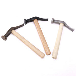 Martillo de zapatero con mango de madera para reparación e instalación de calzado, martillo de ajustador con agarre liso - Product Image 1