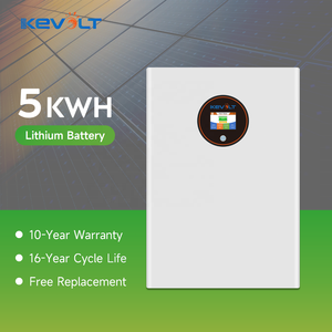 Batería Solar KEVOLT ESS Power Wall de 5 kWh, Batería de Litio de 48 V, Paquete de Baterías LiFePO4, Sistema de Almacenamiento de Energía para el Hogar - Product Image 1
