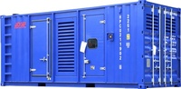 Prix du groupe électrogène conteneurisé 800 kW 1000 kW avec alternateur Stamford Leroysomer triphasé, livraison rapide