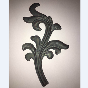 Hojas Decorativas de Hierro Forjado y Acero Fundido, Servicio de Modelado 3D Incluido, Componentes de Hierro Forjado, Diseño Hermoso - Product Image 5