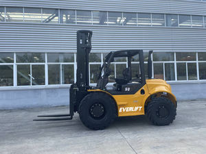 Oem <span class=keywords><strong>5.0</strong></span> טון כבד דיזל מחוספס שטח מלגזה שטח מלגזה 4Wd מחוץ לכביש מלגזה עם 3-6 מ 'גובה הרמה - Product Image 3