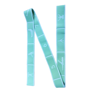 Bande de Résistance Élastique Personnalisée en Tissu avec Sangles Multi-Boucles pour Yoga et Pilates - Product Image 3