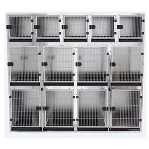 Çin üretici fabrika fiyat satılık profesyonel büyük kulübesi Pet köpek üreme kafesleri köpek kafesi - Product Image 3