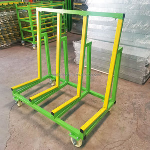 Trustable 1.2m L בצורת זכוכית מתלה תחבורה תכליתי אחסון מתלה עם חד צדדי מבנה - Product Image 5