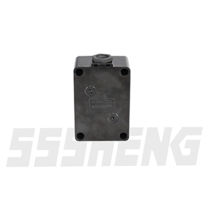 Pulsante di Controllo SSSHENG PKE-2H IP40 10A, Interruttore <span class=keywords><strong>a</strong></span> Pulsante <span class=keywords><strong>a</strong></span> 2 Tasti Verde Rosso Nero - Product Image 4
