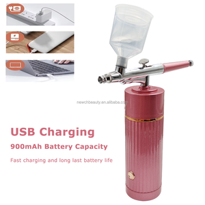 Pistola de Aerografía Inalámbrica Portátil Recargable por USB, Mini Compresor Inalámbrico para Barbería, Maquillaje, Uñas, <span class=keywords><strong>Arte</strong></span> y Pintura - Product Image 4