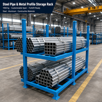 Étagère de stockage industrielle robuste en acier laminé à froid pour entrepôt, avec cadre de rangement multi-styles et plateforme grillagée ouverte, anti-rouille