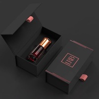 Boîte d'emballage de luxe rigide pour parfum avec estampage à chaud doré, pelliculage mat, gaufrage, recyclable, taille personnalisée, pour crème, poudre libre, crème pour les yeux