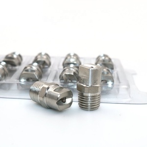 CY Hochwertige Edelstahl-Sprühdüse 650033 650017 1/4 CC Kleiner Durchfluss HVV Flachstrahl für <span class=keywords><strong>VEEJET</strong></span> Düse Neuzustand - Product Image 6