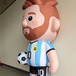 Vendita Diretta di Fabbrica Modello Gonfiabile di Messi Personalizzabile con Logo per Decorazione di Nightclub e Bar <span class=keywords><strong>Mascotte</strong></span> Personalizzata - Product Image 4