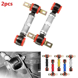 1 paire de bras de suspension arrière réglables pour course, kit de réglage du carrossage pour Honda Civic, 5 couleurs - Product Image 1