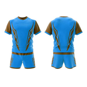 Uniforme de Rugby Premium al Por Mayor para Hombre, Conjunto de Jersey y Pantalones Cortos de Tela Transpirable, Ideal para Entrenamientos, Partidos y Deportes de Equipo - Product Image 6