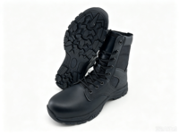Chaussures de sécurité tactiques hautes et robustes SAIAN, imperméables, avec embout en acier anti-écrasement et anti-perforation, résistantes à l'usure, bottes hautes pour l'extérieur
