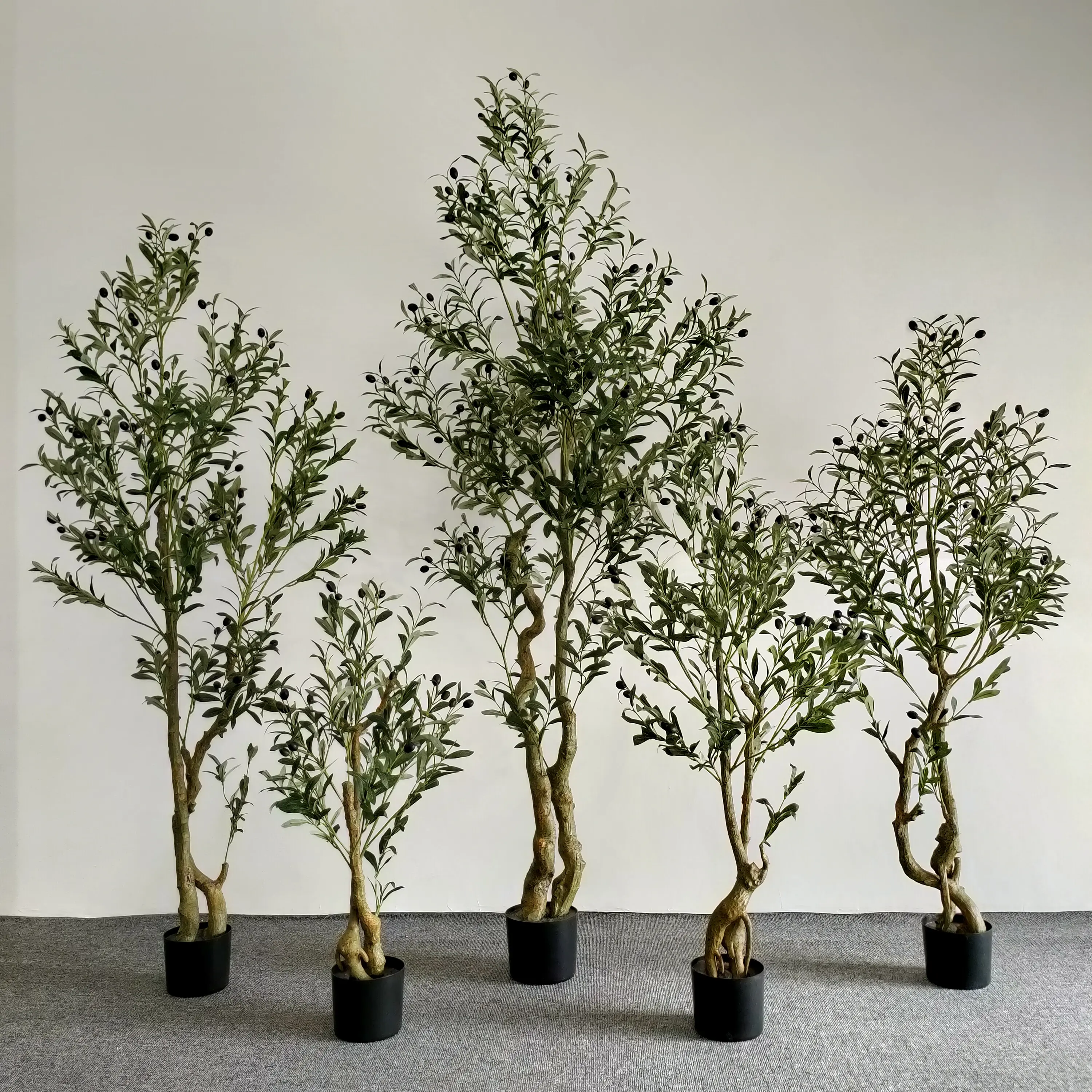 New Design Wholesale Artificial Olive Tree Plant for Home Office Shopping Mall Decoration