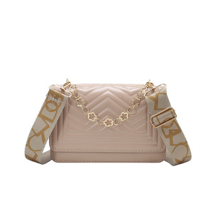 Sac à bandoulière pour femme, élégant et raffiné, petit sac <span class=keywords><strong>simple</strong></span>, nouveau style 2026, bandoulière large tendance, sac bandoulière. - Product Image 3