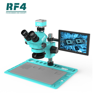 Rf4 RF7050TVD2-2KC2-S010 + 144 Trinocular Stereo Kính Hiển Vi 7-50x Zoom Với 2kc2 Máy Ảnh 10 Inch S010 Màn Hình Điện Thoại Chip Sửa Chữa - Product Image 1