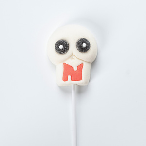 Sucettes en forme de citrouille <span class=keywords><strong>verte</strong></span>, de grande taille, halal, véganes, en forme de sorcière bleue, de fantôme, de monstre, de bonbons en mousse, de barbe à papa, de friandises pour Halloween - Product Image 5