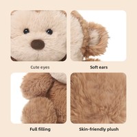 Peluche singe mignonne en forme de haricot, jouet anti-stress, coussin de sommeil doux, cadeau d'anniversaire pour filles