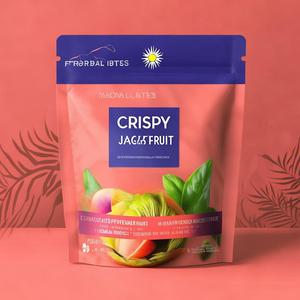 Sachets Doypack Personnalisés en Gros, Imprimés, en Plastique Scellé à Fermeture Éclair, Anti-Odeur, Qualité Alimentaire, 4oz 8oz 16oz, pour Quinoa et Chips - Product Image 1