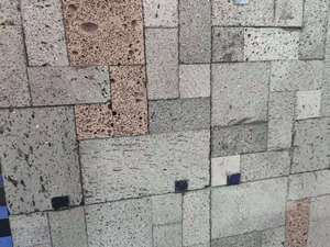 Carreaux de roche volcanique en acier inoxydable, pour sol, pierre de lave, liage murale, lames de pompe - Product Image 6