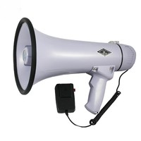 Mégaphone portatif rechargeable USB XC-11S haut-parleur de puissance 30W mégaphone portable sirène intégrée et USB et enregistrement