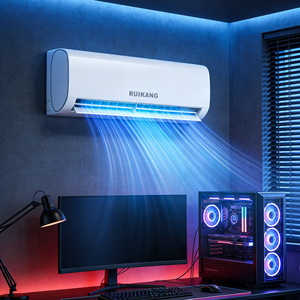 Factory-made 9000BTU Large Household <b>Portable</b> Split Wall Mounted Air Conditioner Cooling Heating Quiet Sleep Mode Energy Saving - Product Image 4